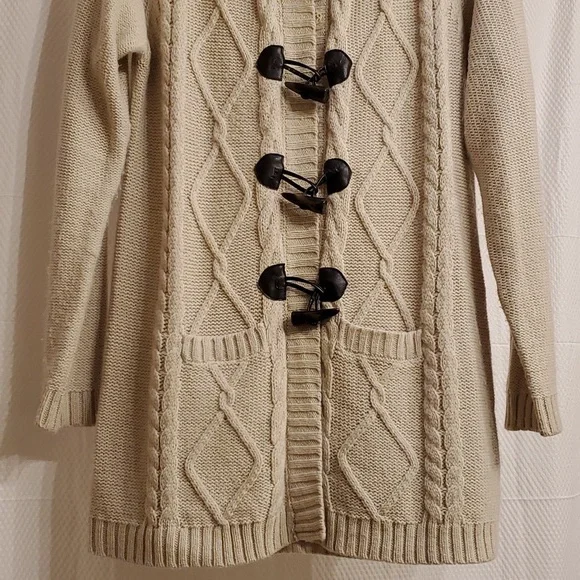 Dressbarn Hooded Cardigan - Picture 2 of 8